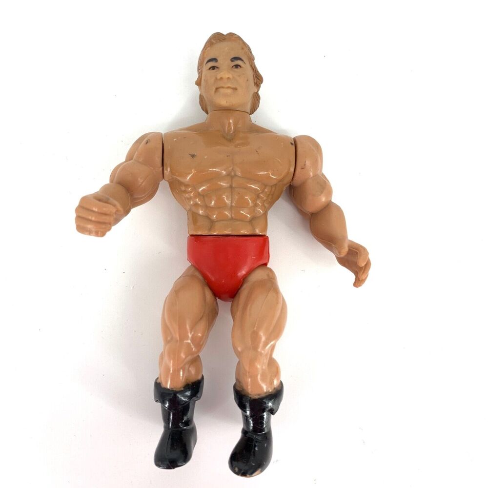 Larry Zbyszko AWA WWF 1985 Remco Vintage Wrestling Action Figure